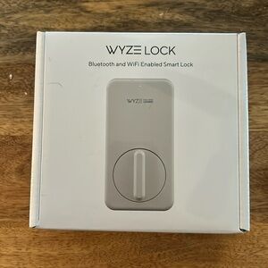 Wyze lock: brand new, never opened. Bluetooth and Wi-Fi enabled smart lock.